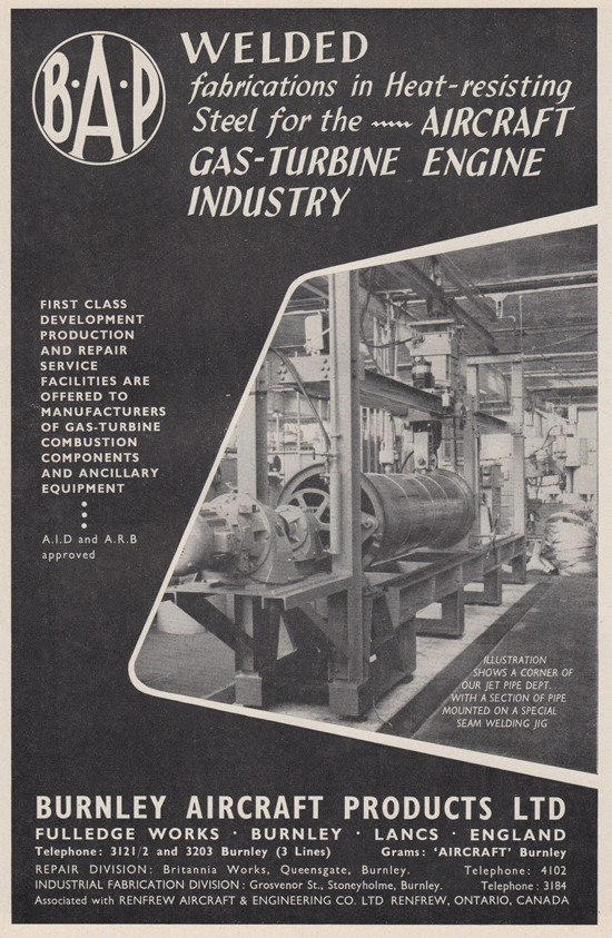 Aircraft Products Advert