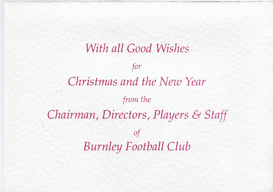 Burnley Badge
