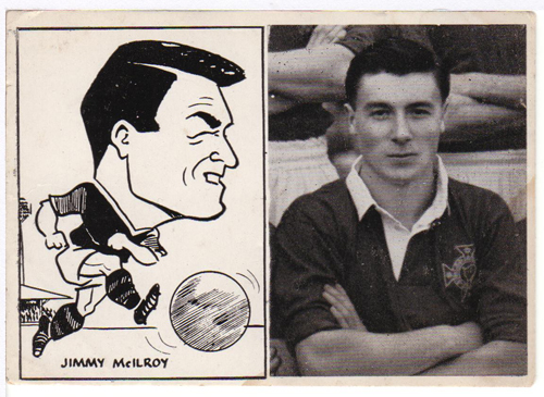 Burnley Fc - Jimmy Mcilroy Card