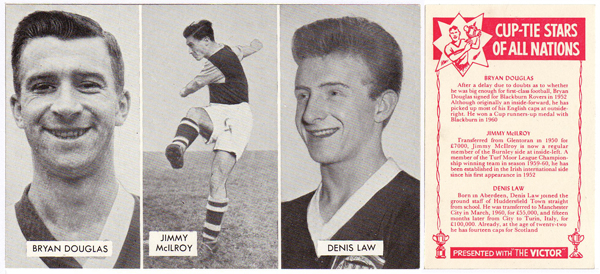 Burnley Fc - Jimmy Mcilroy Card