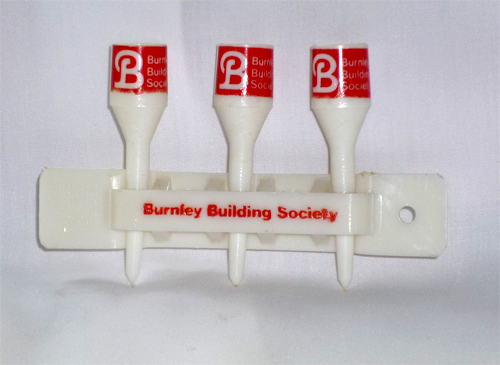 Burnley Building Society Golf Tees
