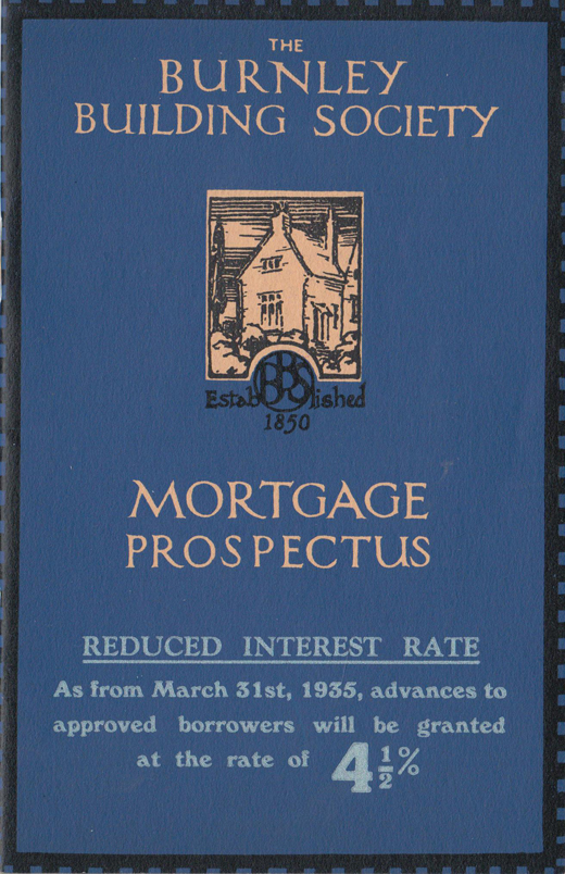 Burnley Building Society 1935 Mortgage Prospectus