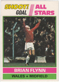 Burnley FC Card - Brian Flynn