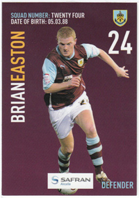 Burnley FC Card - Brian Easton