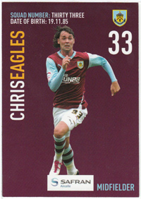 Burnley FC Card - Chris Eagles