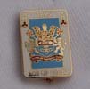 burnley badge - playing card