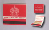 Burnley Building Society - Match Book