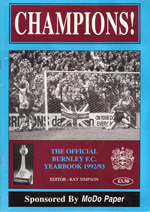 Burnley FC book